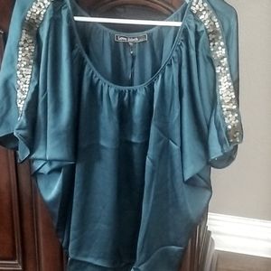 Love Stitch Kimino Sleeve Blouse